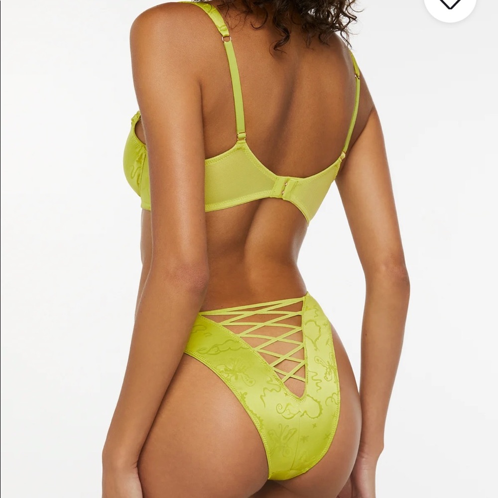 Heavenly Satin Strappy Cheeky Panty